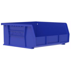 Akro Plastic Storage Bins, 10-7/8"L x 11"W x 5"H