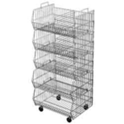 Wire Dump Bins & Baskets