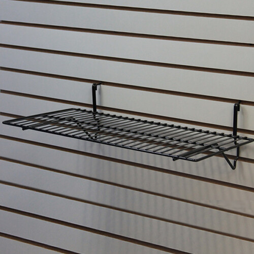 Flatwire Slatwall Shelf, 12 x 24