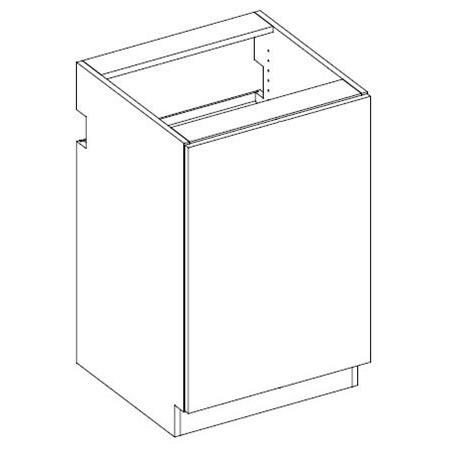 RX12D Two Shelf with Door Adjustable Shelves 5-Widths Available