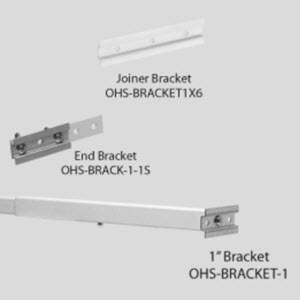 C-Channel Sign Attachment Brackets