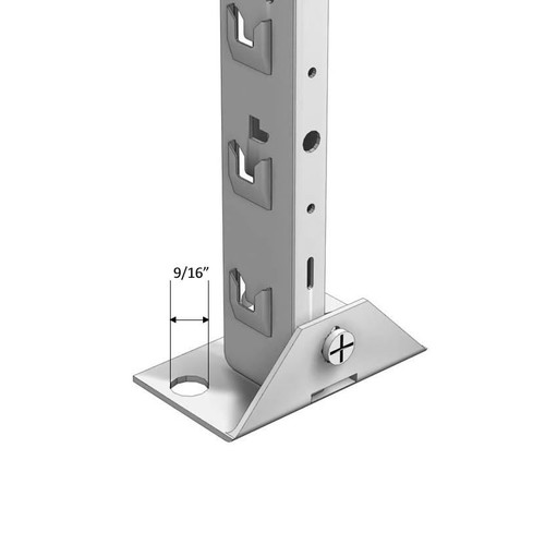 Storage Shelving Floor Anchors