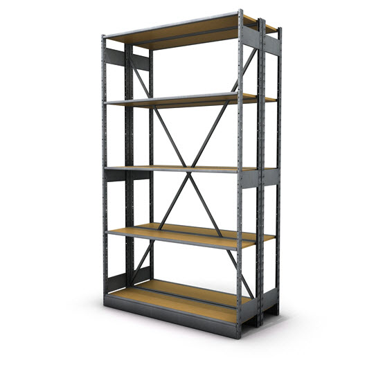 Midwest Retail Services, Lozier Wide Span Shelving