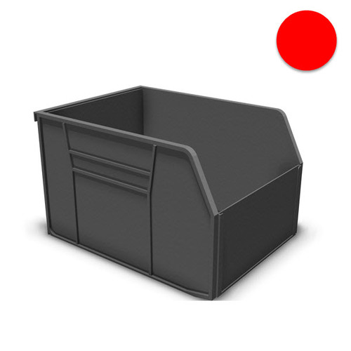 Uniweb Storage Bins, Red