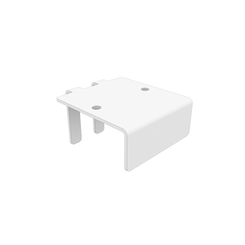 Lozier WED Positioner Bracket, White