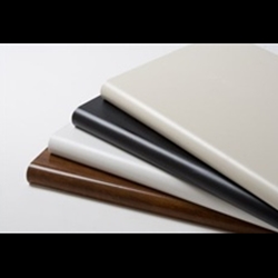 Bullnose Duron Slatwall Shelves